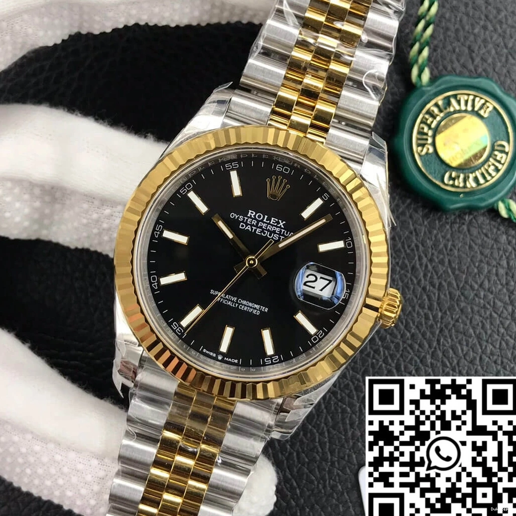 M126333-0014 Dial Factory Datejust Rolex VS Black 0112